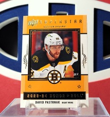 David Pastrnak 2023-24 - Superstar Honor Roll Upper Deck Serie 1